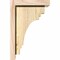 Ekena Millwork Pescadero Rough Sawn Corbel w/Backplate, Douglas Fir, 6"W x 8"D x 12"H COR06X08X12PEC01RDF - alternate 2